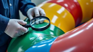 apprenez à vérifier la qualité des soudures d'un article gonflable pour garantir sa durabilité et sa sécurité.